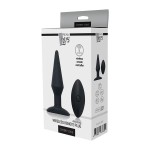 Черный анальный вибромассажер WIRELESS REMOTE PLUG - 13 см
