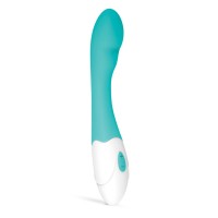 Зеленый вибратор для G-стимуляции Tate G-Spot Vibrator - 20 см. Зеленый вибратор для G-стимуляции Tate G-Spot Vibrator - 20 см.