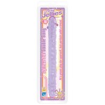 Двухсторонний фиолетовый фаллоимитатор Double Dong Purple Jellie - 46 см