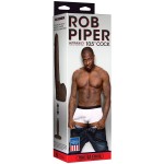 Темнокожий фаллоимитатор  Rob Piper - 25,4 см