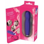 Фиолетовый вибратор Power Vibe - 15,4 см