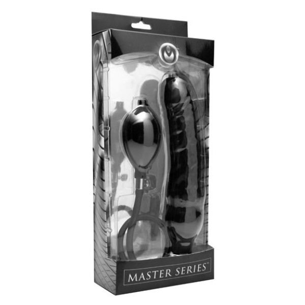 Фаллоимитатор с функцией расширения Primal Inflatable Dildo - 21,6 см