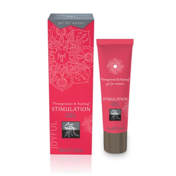 Возбуждающий интимный гель для двоих STIMULATION GEL Pomegranate   Nutmeg - 30 мл