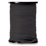 Черная веревка для связывания Bondage Rope - 60,9 м