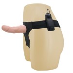 Реалистичный полый фаллоимитатор на трусиках Ultra Passionate Harness - 15 см