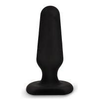 Удлиненная силиконовая анальная пробка - 8,2 см.