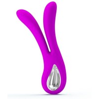 Сплит-вибратор Ulysses с двумя отростками - 16,5 см. Сплит-вибратор Ulysses с двумя отростками - 16,5 см.