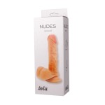 Телесный фаллоимитатор на присоске Sensual - 16,8 см
