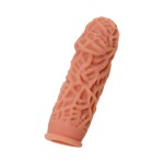 Насадка на фаллос с рельефными складочками Extreme Sleeve 012 S-size - 12,7 см