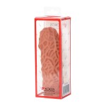 Насадка на фаллос с рельефными складочками Extreme Sleeve 012 S-size - 12,7 см