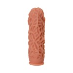 Насадка на фаллос с рельефными складочками Extreme Sleeve 012 S-size - 12,7 см