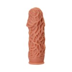 Насадка на фаллос с рельефными складочками Extreme Sleeve 012 S-size - 12,7 см