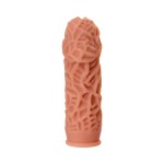 Насадка на фаллос с рельефными складочками Extreme Sleeve 012 S-size - 12,7 см