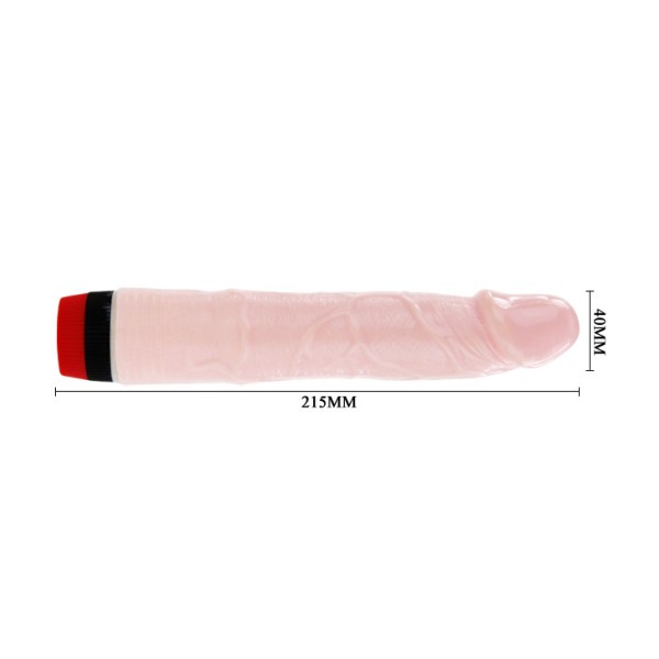 Мультискоростной вибратор Rockin Dong - 21,5 см