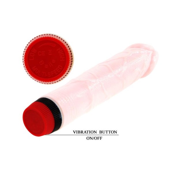 Мультискоростной вибратор Rockin Dong - 21,5 см