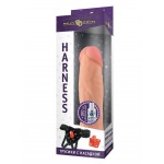 Трусики Harness с реалистичной насадкой-фаллосом №61 - 20 см