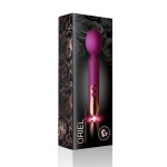 Фиолетовый вибромассажер Oriel - 22,7 см