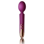 Фиолетовый вибромассажер Oriel - 22,7 см