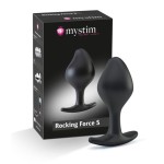 Анальная пробка Rocking Force S для электростимуляции - 9,5 см
