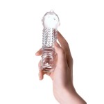 Прозрачная закрытая насадка на пенис TOYFA A-Toys - 14,7 см