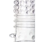 Прозрачная закрытая насадка на пенис TOYFA A-Toys - 14,7 см