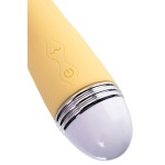 Желтый вибратор Calla - 22 см