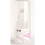 Гелевая прозрачная насадка с 2 отростками - 13 см Гелевая прозрачная насадка с 2 отростками - 13 см