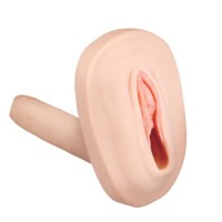 Мастурбатор-вагина с вибрацией и выносным пультом управления REALSTUFF SMOOTH BALD Мастурбатор-вагина с вибрацией и выносным пультом управления REALSTUFF SMOOTH BALD