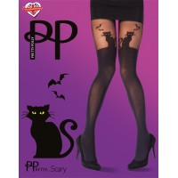 Колготки с имитацией чулок Halloween Cat Tights Колготки с имитацией чулок Halloween Cat Tights