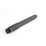 Черная насадка для интимного душа Bum Douche Buddy - 15 см.