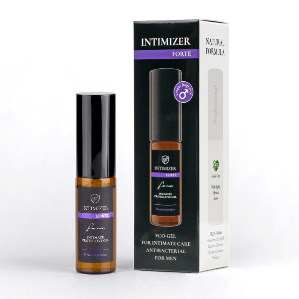 Мужской антибактериальный эко-гель для интимного ухода Intimizer Forte - 20 мл. Мужской антибактериальный эко-гель для интимного ухода Intimizer Forte - 20 мл.