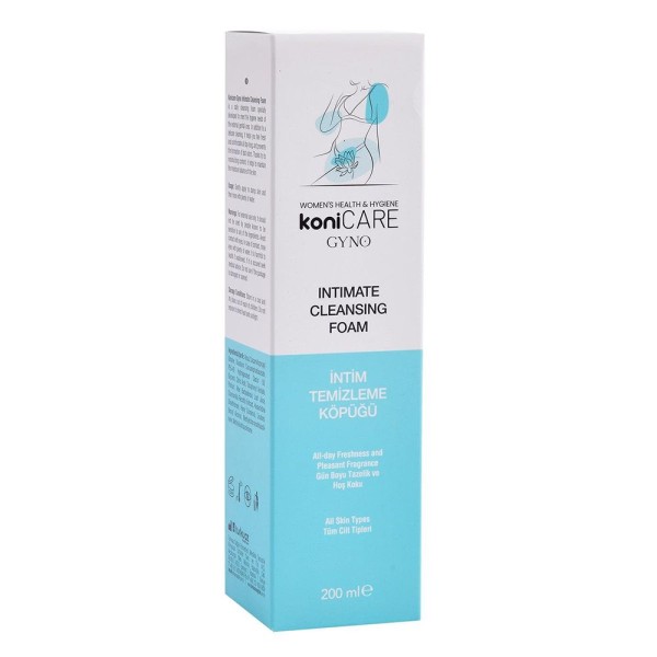 Пенка для интимной гигиены Konicare Gyno Intimate Cleasing Foam - 200 мл. Пенка для интимной гигиены Konicare Gyno Intimate Cleasing Foam - 200 мл.