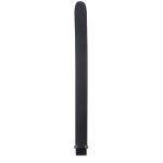 Черная насадка для интимного душа Silicone Douche Tube
