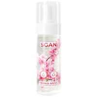 Пенка-мусс для интимной гигиены SGAN с пребиотиками - 150 мл.