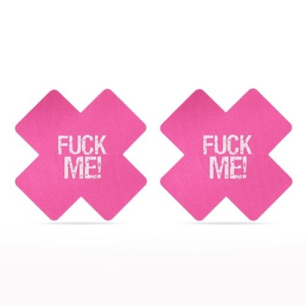 Набор из 2 пар пэстисов Cross Pattern Nipple Pasties