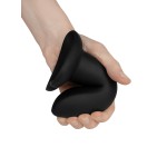 Черный нереалистичный дилдо Emotional Plus на присоске - 13 см. Черный нереалистичный дилдо Emotional Plus на присоске - 13 см.