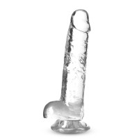 Прозрачный фаллоимитатор 7 Inch Crystalline Dildo - 17,7 см. Прозрачный фаллоимитатор 7 Inch Crystalline Dildo - 17,7 см.