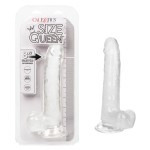 Прозрачный фаллоимитатор Size Queen 8 - 25,5 см.