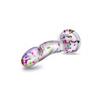 Прозрачный люминесцентный фаллоимитатор Hanky-Panky - 19 см.