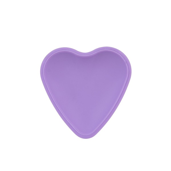 Фиолетовый нереалистичный дилдо Emotional Plus - 13 см.