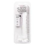 Прозрачный фаллоимитатор-гигант Size Queen 10 - 30,5 см.