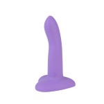 Фиолетовый нереалистичный дилдо Emotional - 13 см. Фиолетовый нереалистичный дилдо Emotional - 13 см.