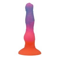 Силиконовый фантазийный фаллоимитатор Hercules - 21,5 см.