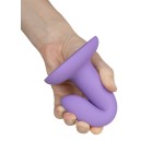 Фиолетовый нереалистичный дилдо Emotional - 13 см. Фиолетовый нереалистичный дилдо Emotional - 13 см.