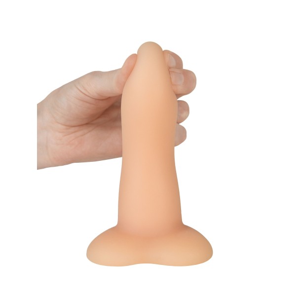 Телесный нереалистичный дилдо Emotional Soft Max - 13 см.