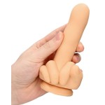 Телесный фаллоимитатор в форме пальца Up Yours - 15,5 см. Телесный фаллоимитатор в форме пальца Up Yours - 15,5 см.