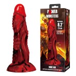 Силиконовый фантазийный фаллоимитатор Minotaur - 21 см.