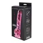 Розовый фаллоимитатор Luminous - 20 см.