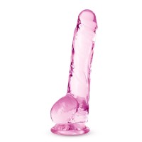 Розовый фаллоимитатор 8 Inch Crystalline Dildo - 19,5 см. Розовый фаллоимитатор 8 Inch Crystalline Dildo - 19,5 см.