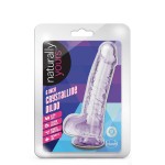 Сиреневый фаллоимитатор 6 Inch Crystalline Dildo - 15,2 см.